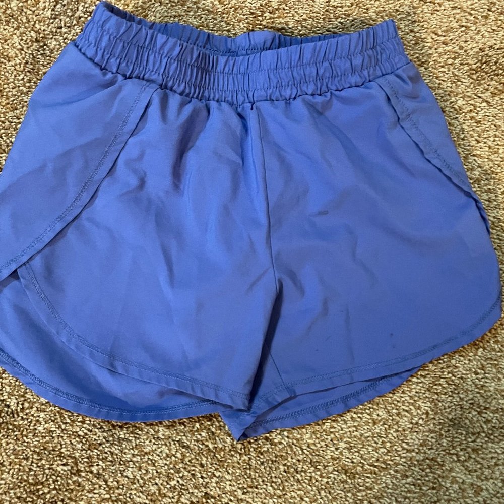 All In Motion blue Athletic Shorts 6X